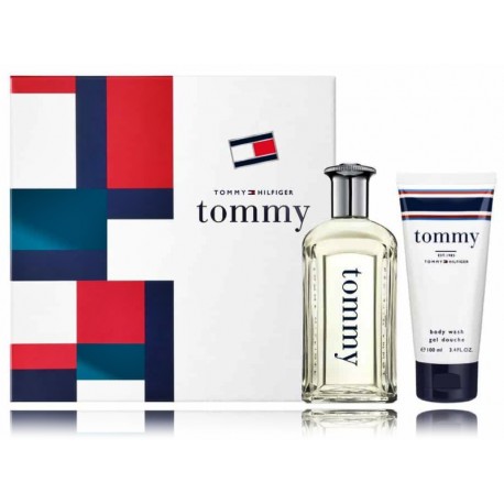 Tommy Hilfiger Tommy rinkinys vyrams (100 ml. EDT + 100 ml. dušo gelis)