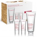 Clarins Moisture-Rich Body Set rinkinys (kūno losjonas 200 ml. + kūno šveitiklis 30 ml. + kūno gelis 30 ml.)