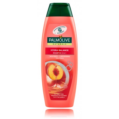 Palmolive Naturals Hydra Balance Shampoo 2in1 drėkinantis šampūnas visų tipų plaukams