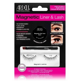 Ardell Magnetic Liner & Lash 110 Set rinkinys (magnetinės blakstienos + gelis akių kontūrui)