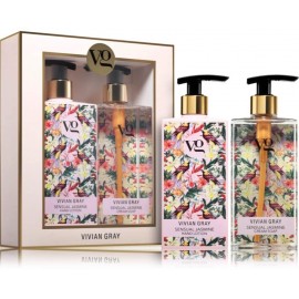 Vivian Gray Sensual Jasmine rinkinys (350 ml. skystas muilas + 350 ml. rankų losjonas)