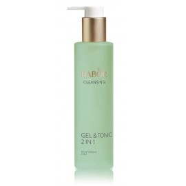 Babor Cleansing 2in1 Gel & Tonic gaivinantis valomasis veido gelis ir tonikas visiems odos tipams