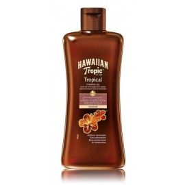 Hawaiian Tropic Tropical Coconut Tanning Oil įdegį skatinantis aliejus