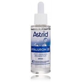 Astrid Hyaluron 3D Anti-wrinkle & Firming Serum drėkinantis stangrinančio poveikio veido serumas nuo raukšlių