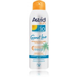 Astrid Sun Coconut Love Spray SPF30 apsauginė dulksna nuo saulės