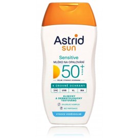 Astrid Sun Sensitive Milk SPF50+ apsauginis pienelis nuo saulės jautriai odai