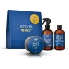 Steve's No Bull***t Hair Care Trio Box rinkinys plaukams (250 ml. šampūnas + 250 ml. purškiklis +)