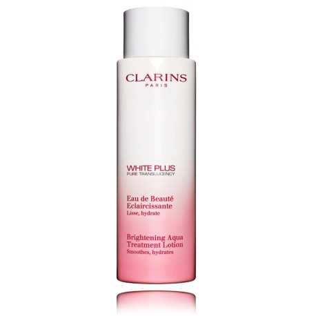 Clarins White Plus Brightening Aqua Treatment Lotion придающий сияние лосьон для лица