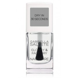 Gabriella Salvete Glossy & Fast Dry Nail Polish greitai džiūstantis viršutinis nagų lako sluoksnis