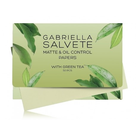 Gabriella Salvete Green Tea Matte & Oil Control Papers riebalų perteklių sugeriančios servetėlės