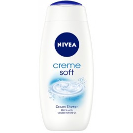 Nivea Creme Care dušo kremas su migdolų aliejumi 250 ml.