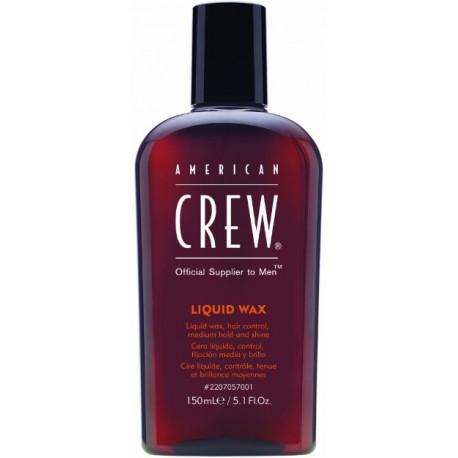 American Crew Liquid Wax жидкий воск для волос средней фиксации для мужчин 150 мл.