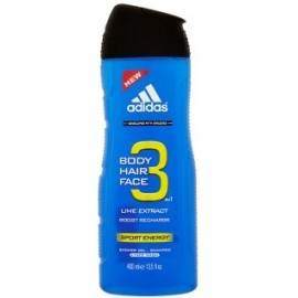 Adidas 3in1 Sport Energy гель для душа для мужчин