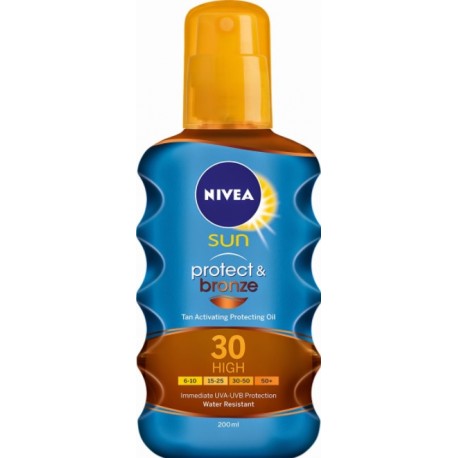 nivea spf 30 bronze