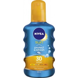 Nivea Sun Protect & Dry Touch охлаждающий солнцезащитный спрей с SPF30 200 мл.