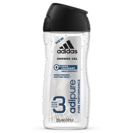 Adidas Adipure dušo gelis vyrams 250 ml.