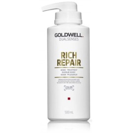 Goldwell Dualsenses Rich Repair 60 Sec greito poveikio atstatomoji priemonė/kaukė sausiems ir pažeistiems plaukams