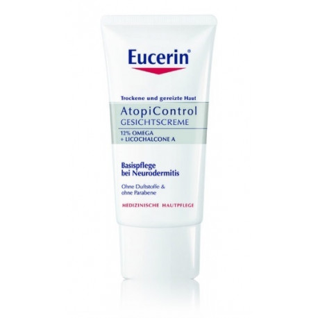 Крем для лица Eucerin AtopiControl для пораженной атопическим дерматитом кожи 50 мл..