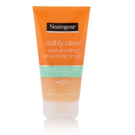 Neutrogena Visibly Clear Spot Proofing Smoothing Scrub очищающее средство для лица 150 мл.