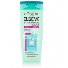 L'oreal Elvive Extraordinary Clay Shampoo šampūnas riebiems plaukams