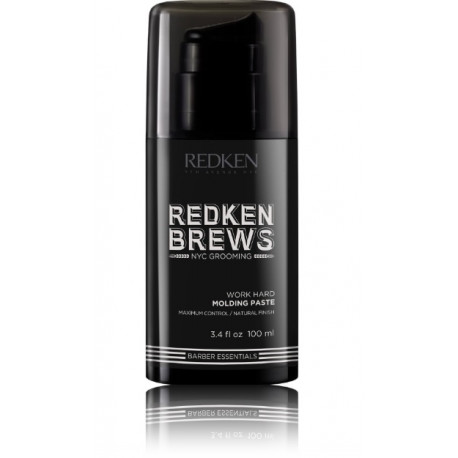 Redken Brews Work Hard Molding Paste формирующая паста сильной фиксации