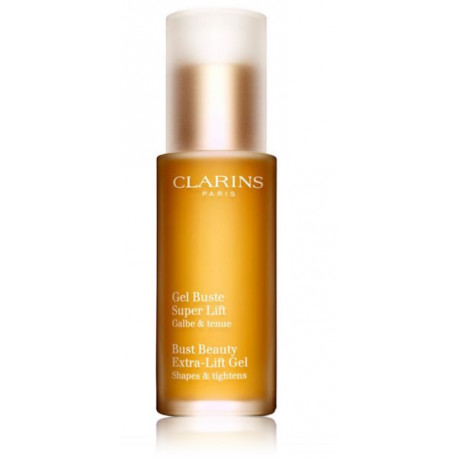 Clarins Bust Beauty Extra-Lift Gel formuojantis krūtinę losjonas 50 ml.