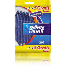 Gillette Blue II vienkartiniai skustuvai