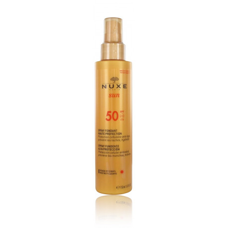 Nuxe Sun Melting Spray SPF 50 лосьон для тела солнцезащитный 150 мл