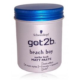 Schwarzkopf got2b Beach Boy Matt Paste plaukų formavimo pasta 100 ml.